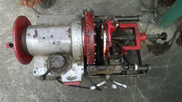 ขาย เครื่องต๊าปเกลียว  Rex N100A สภาพดี อุปกรณ์ครบ ครับ