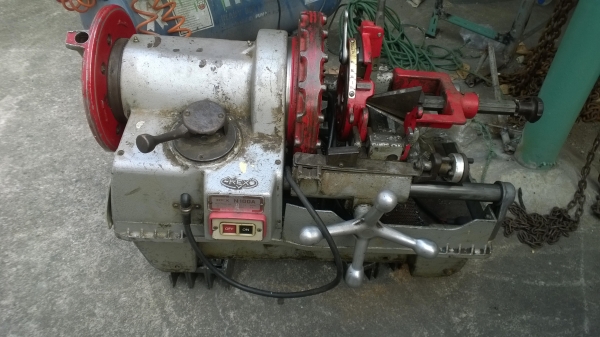 ขาย เครื่องต๊าปเกลียว  Rex N100A สภาพดี อุปกรณ์ครบ ครับ