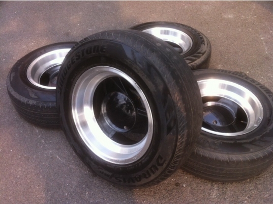 ขายล้อลาย turbo ขอบ 15 japan พร้อมยาง