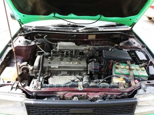 toyota โดเรม่อน เครื่อง 4a เกียร์ออโต้ สีสวยเต็ม เครื่องดี เกียร์เปลี่ยนนิ่มนวล ช่วงล่างดี เลี้ยวไม่ดัง ไม่มีปัญหาความร้อน ภายในเบาะหนังสวย เครื่องเสียง 2 din ดูหนังฟังเพลง กระจกไฟฟ้า 4 บาน แม็กซ์ 15 แอร์หนาวๆเลย ภาษีไม่ขาด เอกสารพร้อมโอน ราคามอไซด์ วิ่งไ