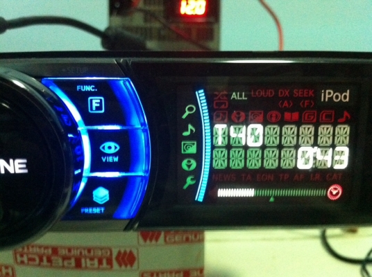 Alpine iDA-X200 USB FM IPOD  BlueTooth 3ปรีเอ้า สภาพสวย มือ2 ญี่ปุ่น