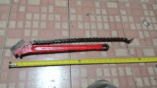 ขายประแจ RIDGID C-18 2 1/2"PIPE AND FITTING.