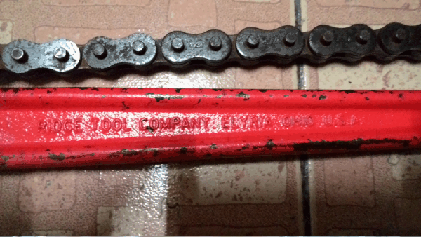 ขายประแจ RIDGID C-18 2 1/2"PIPE AND FITTING.