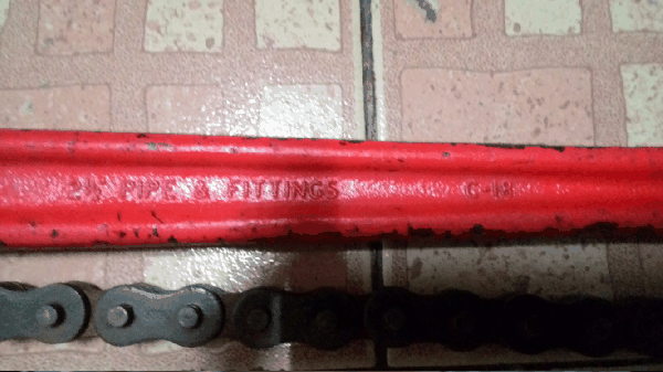 ขายประแจ RIDGID C-18 2 1/2"PIPE AND FITTING.
