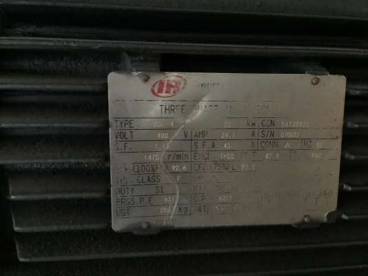 ปั๊มสกรู ingersoll 22kw