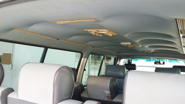 รถตู้ ไฮเอท หัวจรวด ปี02 เบนซินพร้อม NGV