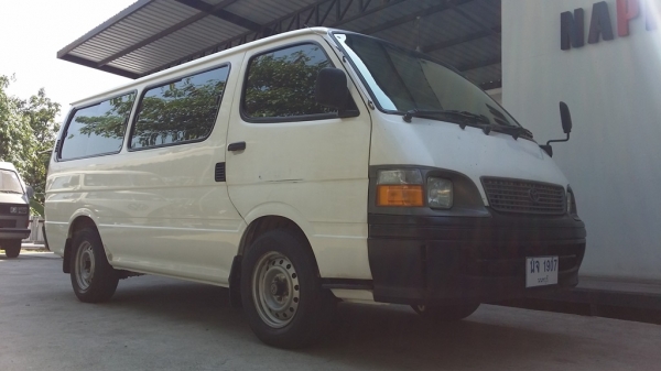 รถตู้ ไฮเอท หัวจรวด ปี02 เบนซินพร้อม NGV