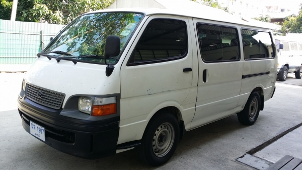 รถตู้ ไฮเอท หัวจรวด ปี02 เบนซินพร้อม NGV