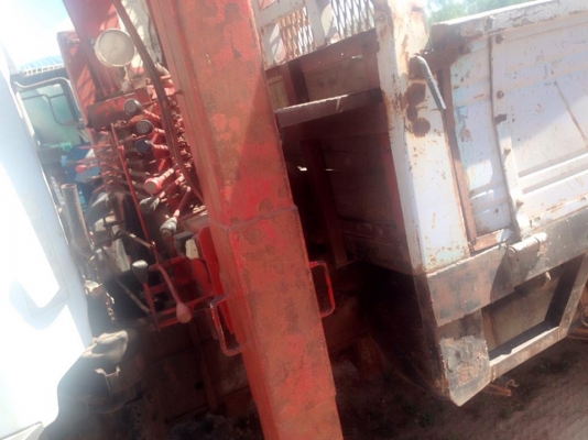 **6ล้อHINOติดเครน3ตัน เปิด 800,000 บ.ต่อรอง**ขายHINO-210 6ล้อบรรทุกติดเครน3ตัน HINO GD2JLKA JO8C-210HP รถห้างแท้ เครื่องเดิม เกียร์เดิม เครื่องJO8C-210แรง แน่นๆ แห้งดี แรงดี เกียร์ดี เข้าง่ายไม่หลุด ช่วงล่างเดิม คัสซีสวยไม่ปะไม่ดาม กระบะปูพื้นเหล็กยาว6.0ม