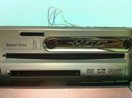 ADDZEST MAX940HDD DVDทุกโซน MP3 CD MD HDD30GB Mamory stickบันทึกลงHDDได้ จอทัชสกรีน มือ2 ญี่ปุ่น ADDZEST MAX940HDD DVDทุกโซน MP3 CD MD HDD30GB Mamory stickบันทึกลงHDDได้ จอทัชสกรีน มือ2 ญี่ปุ่น