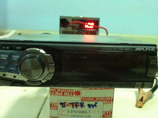 Alpine CDA-9831J CD MP3 จอสไลด์ไฟฟ้า เปลี่ยนสีไฟได้ ปรีเอ้า 1 HDD มือ2 ญี่ปุ่น Alpine CDA-9831J CD MP3 จอสไลด์ไฟฟ้า เปลี่ยนสีไฟได้ ปรีเอ้า 1 HDD มือ2 ญี่ปุ่น