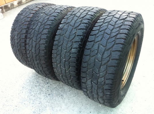 ยาง Cooper Discoverer AT3 พร้อมแม็ก TE37x 16x8 ET-0 สวยยกชุด ยาง Cooper Discoverer AT3 พร้อมแม็ก TE37x 16x8 ET-0 สวยยกชุด