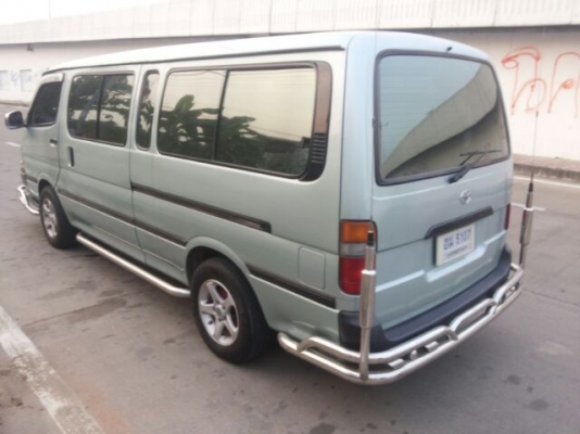 TOYOTA HIACE รถตู้ ช่วงยาว สวยเดิม พร้อมใช้