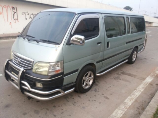TOYOTA HIACE รถตู้ ช่วงยาว สวยเดิม พร้อมใช้