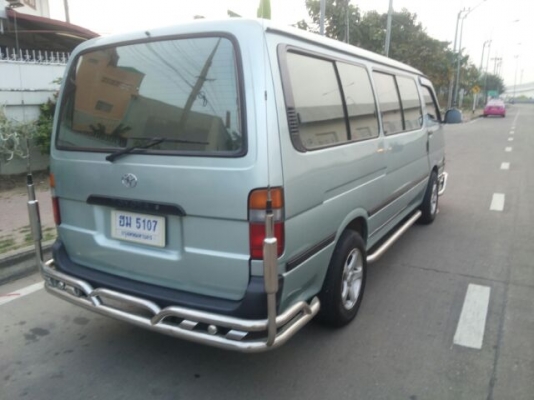 TOYOTA HIACE รถตู้ ช่วงยาว สวยเดิม พร้อมใช้