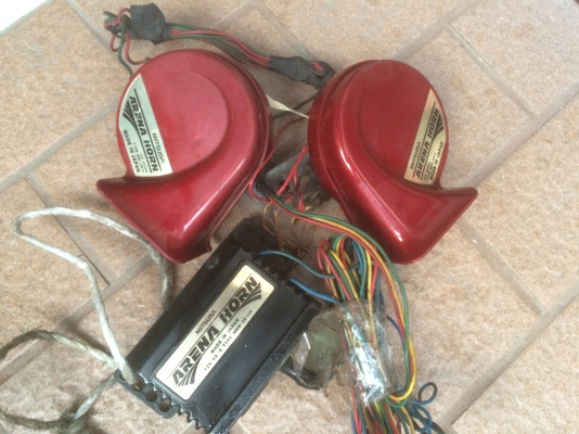 แตร Mitsuba ปรับได้ 2เสียง ครบๆ