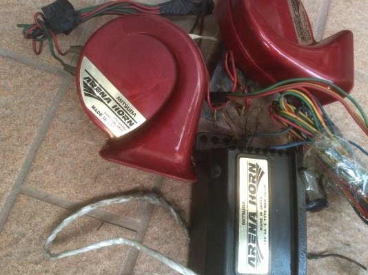 แตร Mitsuba ปรับได้ 2เสียง ครบๆ