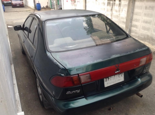 ขายครับ nissan. Sunny b14 ปี95 น้ำมัน แกส ใช้ได้2ระบบ แอรหนาว ช่วงล่างดีเครื่องเกียรดี สีพอได้ ภายในสะอาด มี ทีวี เครื่องเสียงครบๆ พร้อมใช้วิ่งไกลสะบาย ราคาแค่ 49000 กอล์ฟครับ 085-359-4089 ดูรถสายไหมวงศกร ครับ ขายครับ nissan. Sunny b14 ปี95 น้ำมัน แกส ใช้ได้2ระบบ แอรหนาว ช่วงล่างดีเครื่องเกียรดี สีพอได้ ภายในสะอาด มี ทีวี เครื่องเสียงครบๆ พร้อมใช้วิ่งไกลสะบาย ราคาแค่ 49000 กอล์ฟครับ 085-359-4089 ดูรถสายไหมวงศกร ครับ