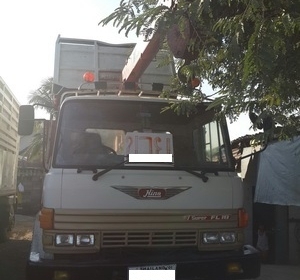 ขาย F18 สองเพลาดั้มพ์ติดเครน 4.5 t 3 ปลอก โทร 088-4501277