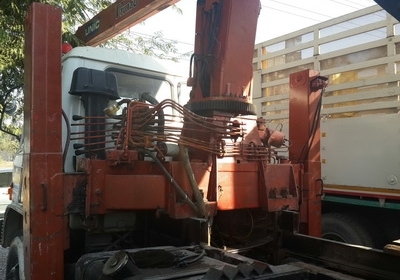 ขาย F18 สองเพลาดั้มพ์ติดเครน 4.5 t 3 ปลอก โทร 088-4501277 ขาย F18 สองเพลาดั้มพ์ติดเครน 4.5 t 3 ปลอก โทร 088-4501277