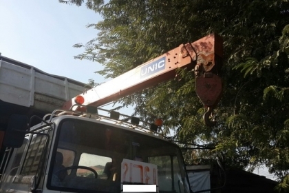 ขาย F18 สองเพลาดั้มพ์ติดเครน 4.5 t 3 ปลอก โทร 088-4501277 ขาย F18 สองเพลาดั้มพ์ติดเครน 4.5 t 3 ปลอก โทร 088-4501277