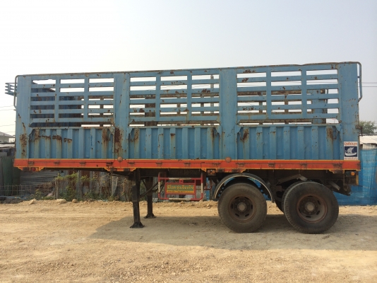 ขายหางเทรนเลอร์2เพลา โทร081-9441107