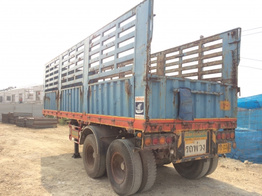 ขายหางเทรนเลอร์2เพลา โทร081-9441107