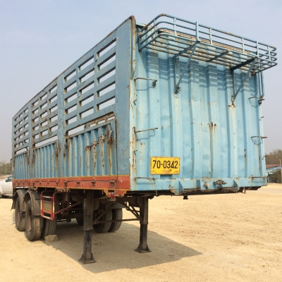 ขายหางเทรนเลอร์2เพลา โทร081-9441107