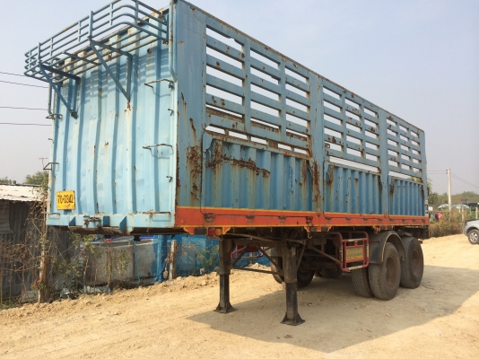 ขายหางเทรนเลอร์2เพลา โทร081-9441107