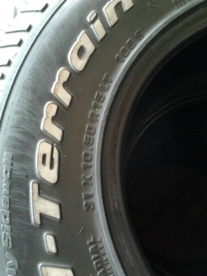 BF All 31/10.5/15 ปลายปี09 สภาพดี 1ชุด