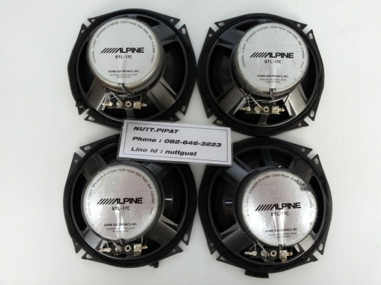 ชุดลำโพง ALPINE รุ่น STL-17C จากญี่ปุ่น