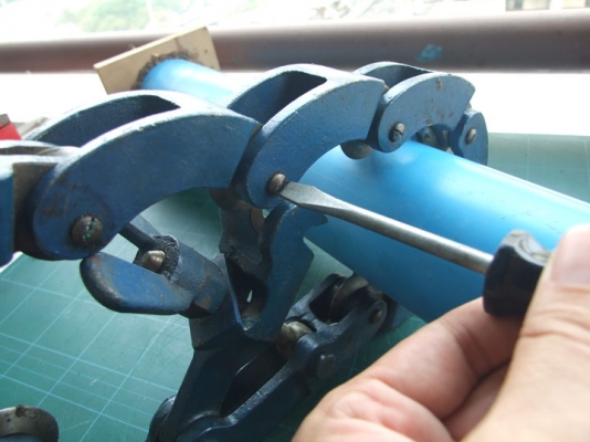 Link Pattern cutters "Record" no.45 ตัดท่อขนาด 2" ~ 12"