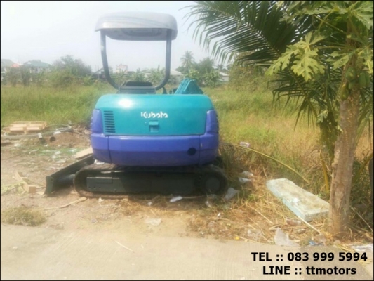 Kubota K 035 (เทียบเท่า PC 35) นำเข้าญี่ปุ่น สภาพสวย พร้อมใช้งาน Kubota K 035 (เทียบเท่า PC 35) นำเข้าญี่ปุ่น สภาพสวย พร้อมใช้งาน