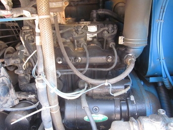 เครื่องปั๊มลม AIRMAN: PDSR 70S เครื่องดีเซล 3 สูบ พร้อมสาย เก่าญี่ปุ่น ครับ