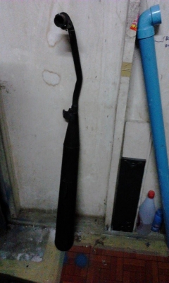 ท่อเวฟ 100s  u box  พ่นสีกันความร้อน ,สวิงอาร์ม