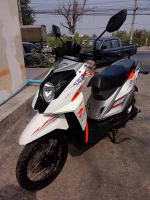 ขาย Yamaha TTX สีขาว-ส้ม หัวฉีดประหยัดน้ำมัน รถปลายปี55 สวยๆครับ