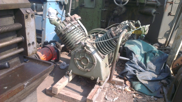 Sell> ขายหัวปั้มลม 20 แรงม้า พร้อมใช้งานได้ เช็คเรียบร้อยหมดแล้วครับ