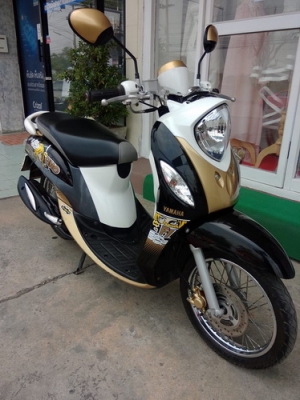 Yamaha Fino Fi รถปี 2556 ลายFashion หัวฉีดประหยัดน้ำมันราคาถูกครับ
