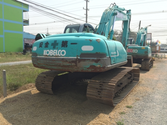 รถแบคโฮเก่าญี่ปุ่น Kobelco SK200-3 มาร์ไฟว์ซุปเปอร์ รถสวย เดิมๆไม่ต้องบิ้ว