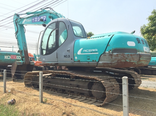 รถแบคโฮเก่าญี่ปุ่น Kobelco SK200-3 มาร์ไฟว์ซุปเปอร์ รถสวย เดิมๆไม่ต้องบิ้ว