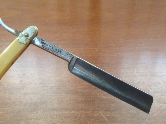 ขายมีดโกนโบราณ WHITE HOPE E.H.EVANS YORK NEBR.