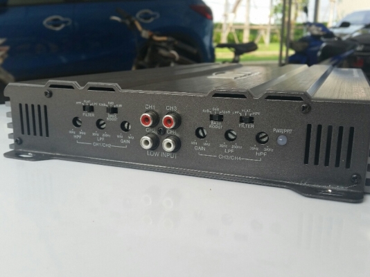 แอมป์ติดรถ 4ch MDS