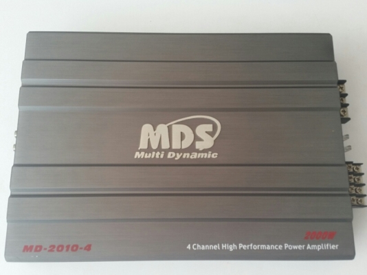 แอมป์ติดรถ 4ch MDS