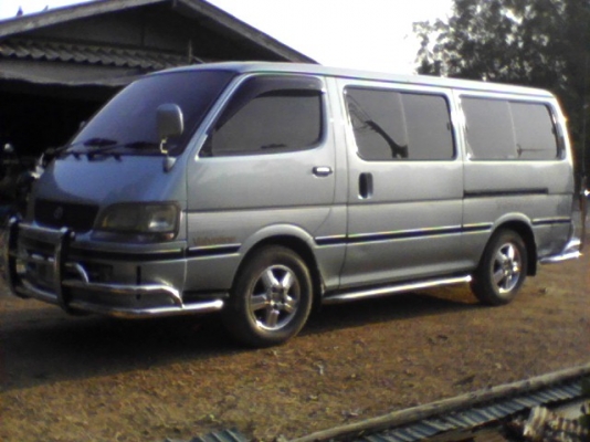 ขายด่วนรถตู้ TOYOTA HIACE หัวจรวด ปี 98 ติดแก๊ส เครื่่อง 1J