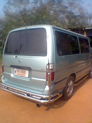 ขายด่วนรถตู้ TOYOTA HIACE หัวจรวด ปี 98 ติดแก๊ส เครื่่อง 1J