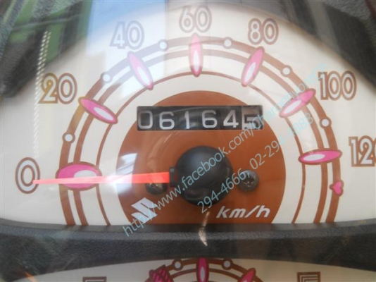 SUZUKI Jelato 125cc. ปี 2012 ชอบแตกต่าง ขี่เจลาโต้ รูปร่างลงตัว โดยเฉพาะด้านหน้า