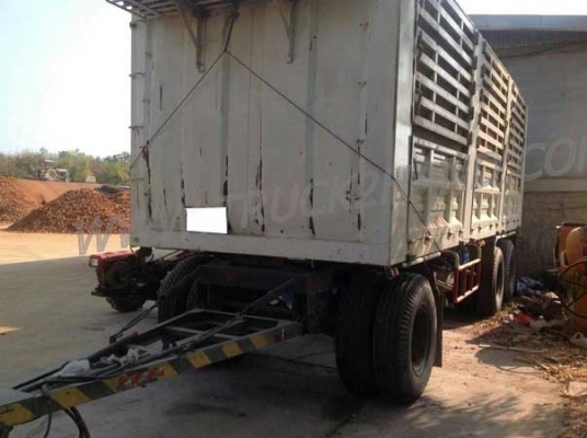 รถบรรทุกพ่วง แม่ ลูก 24 ล้อ  HINO ปีจดทะเบียน 2552