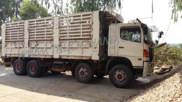 รถบรรทุกพ่วง แม่ ลูก 24 ล้อ  HINO ปีจดทะเบียน 2552