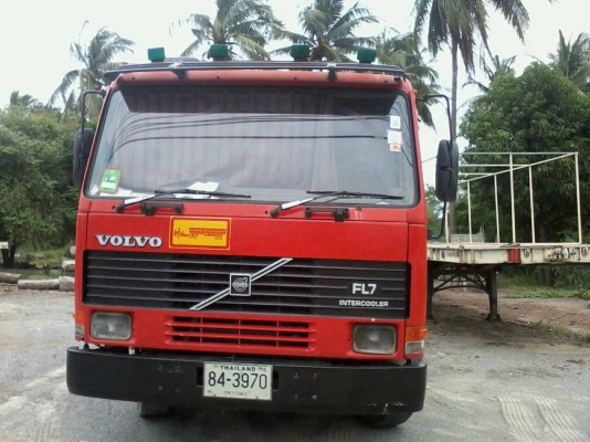 รถบรรทุก 10ล้อ หัวลาก VOLVO FL7 สภาพพร้อมใช้งาน  ประหยัดน้ำมัน