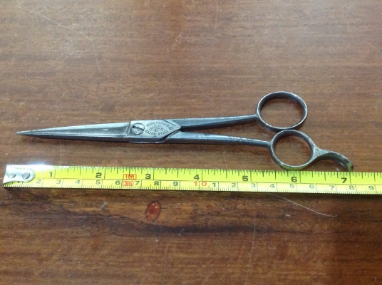 ขายกรรไกรตัดผมโบราณ DUBL DUCK RAZOR STEEL 6 1/2" ขายกรรไกรตัดผมโบราณ DUBL DUCK RAZOR STEEL 6 1/2"